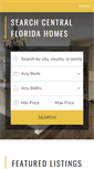 Mobile Screenshot of centralflhomesearcher.com