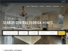 Tablet Screenshot of centralflhomesearcher.com
